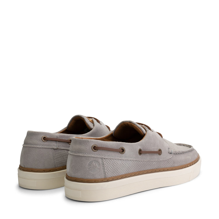 Shipton Men - Lace-up shoes - Suede - Grey BD