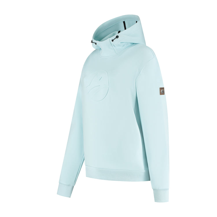 Maren Women - Outdoor sweater - Hoodie - Light blue FL