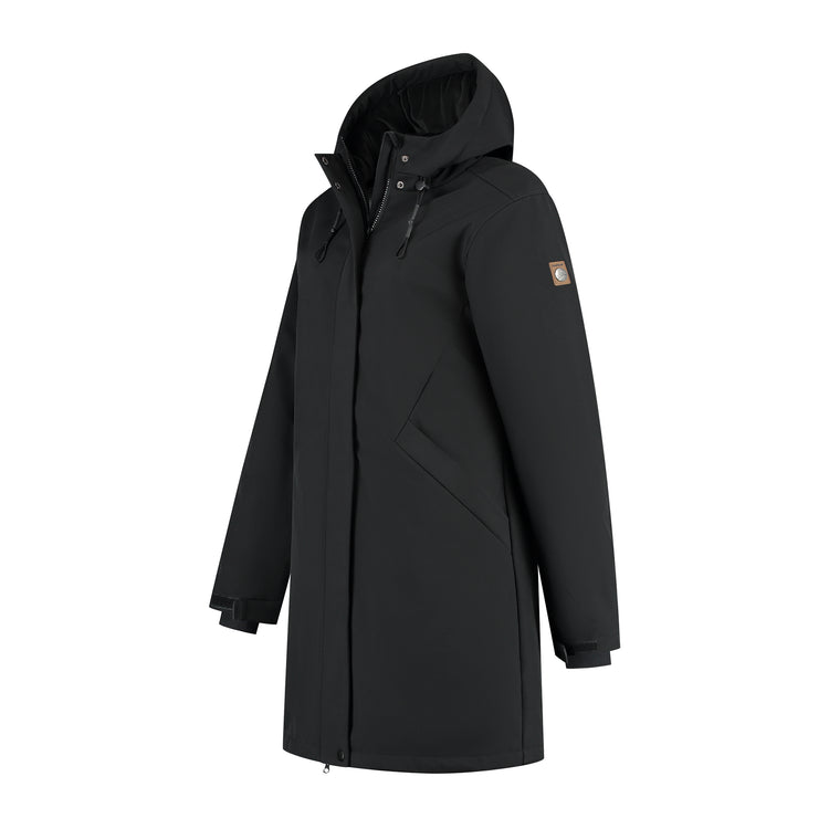 Elina Women - Softshell jacket - Padded - Black FL