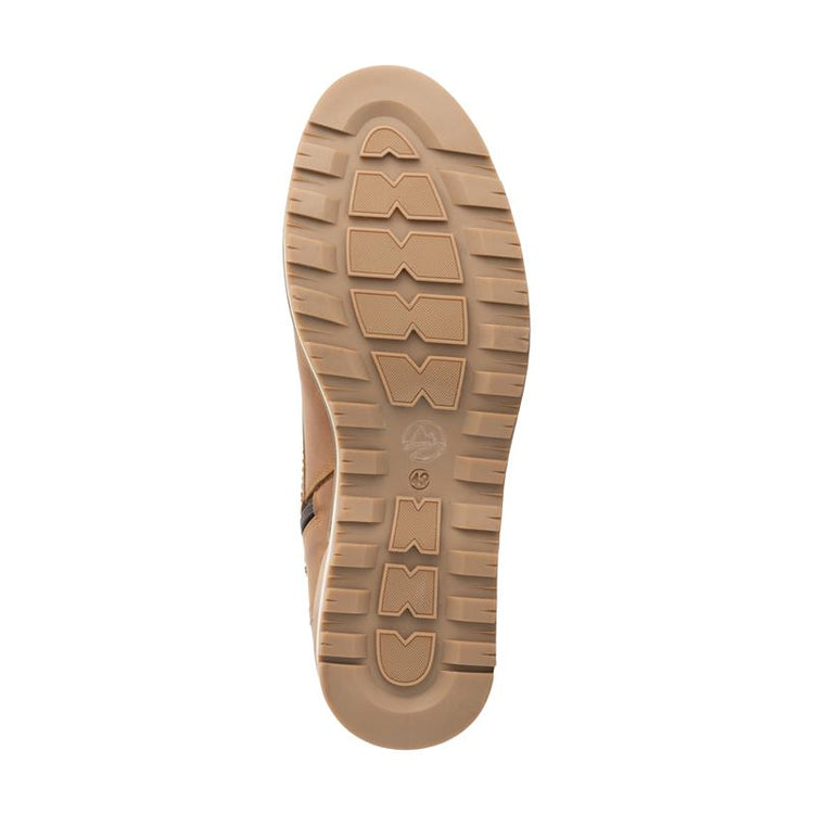 Lindved Men - Lace-up boots - Wool-lined - Cognac UNS