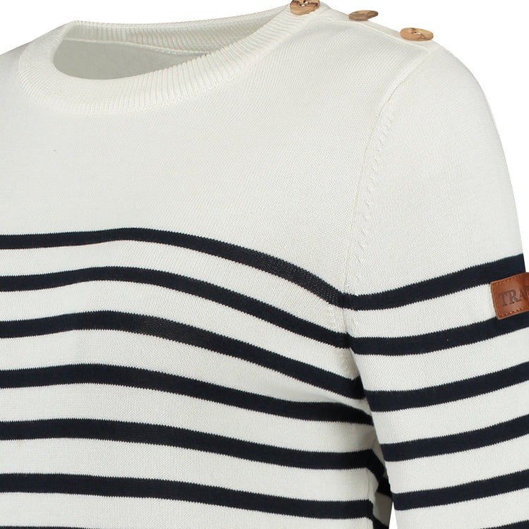 Vattern Women - Knitted sweater - White DCB