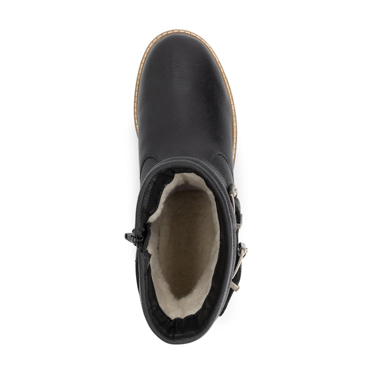 Skelde Men - Biker boots - Wool-lined - Black UPS