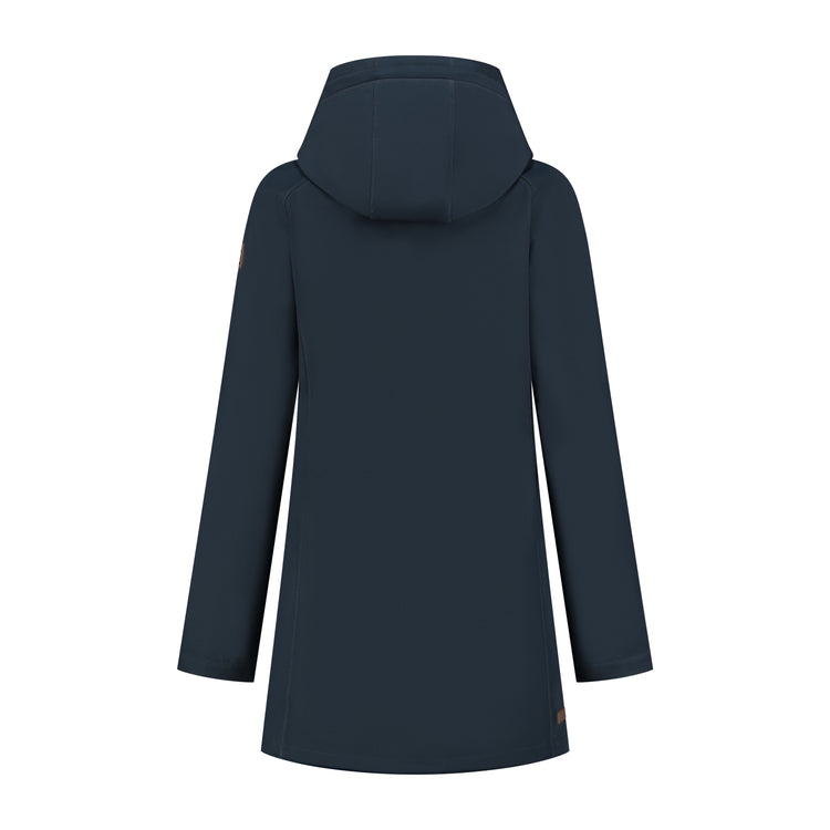 Tuula Women - Softshell jacket - Waterproof - Navy B