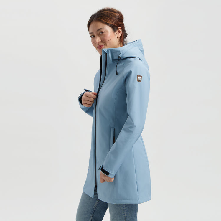 Tuula Women - Softshell jacket - Waterproof - Blue MV