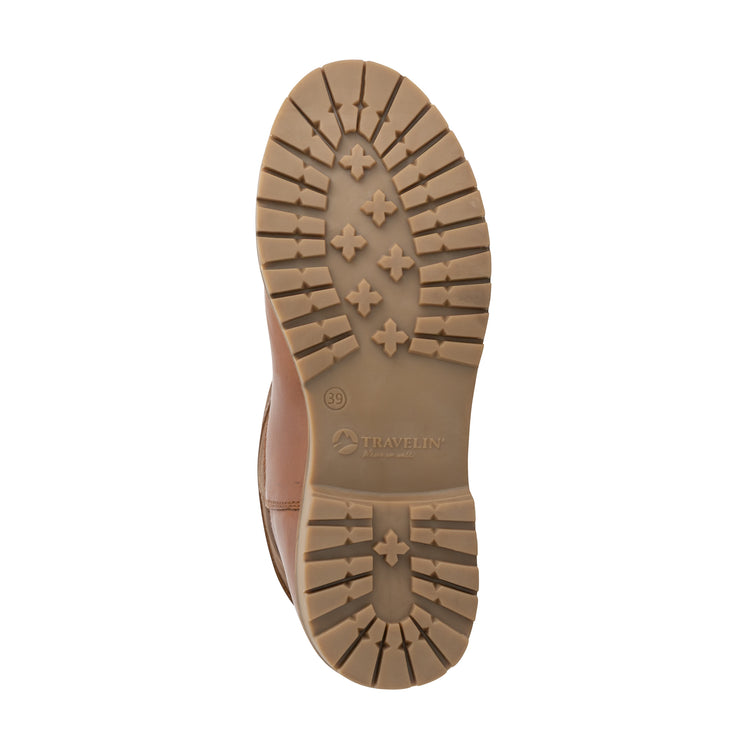 Vrangen Women - Outdoor Boots - Wool-Lined - Cognac UNS