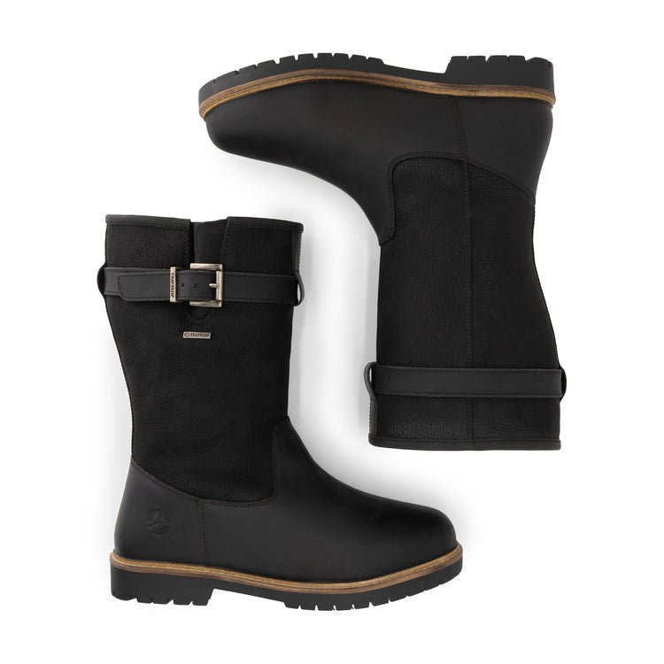 Frostad Men - Outdoor Boots - Wool-Lined - Black UPD