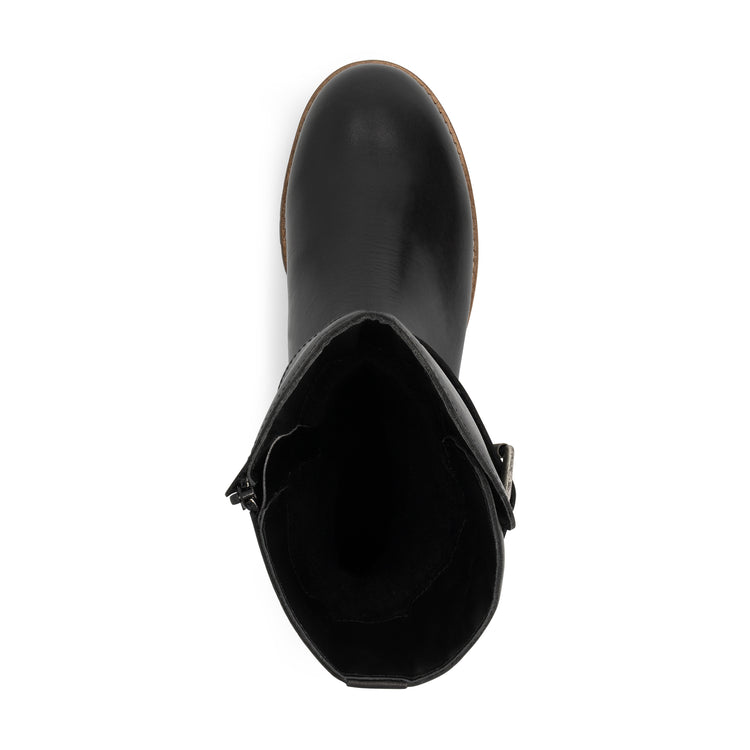 Sogne Women - Biker boots - Wool-lined - Black UPS