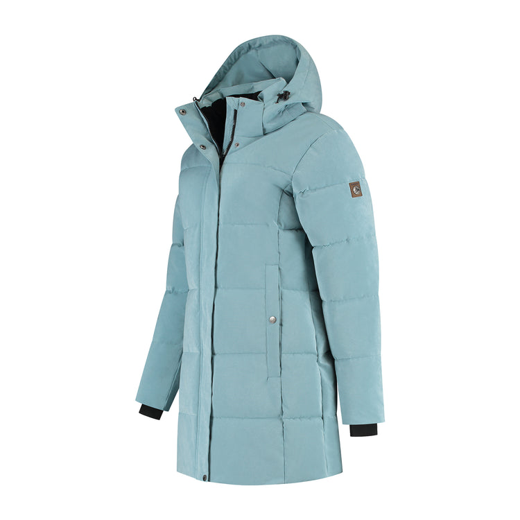 Rissne Women - Puffer jacket - Water-resistant - Light blue FL