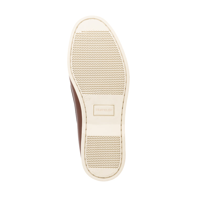 Ebeltoft Women - Boat shoes - Leather - Brown UNS