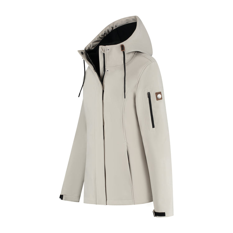 Malika - Waterproof softshell jacket - Women - Sand FL