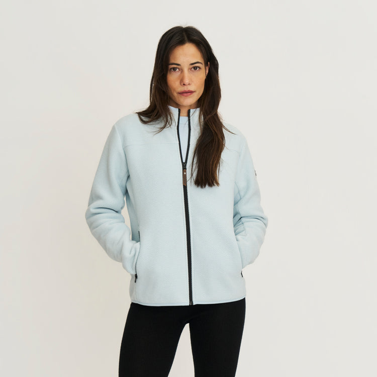 Liva Women - Outdoor cardigan - Light blue MV