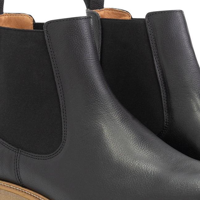 Egleton Men - Chelsea boots - Leather - Black DFW