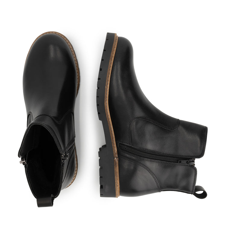 Karup Women - Ankle boots - Wool-lined - Black UPD