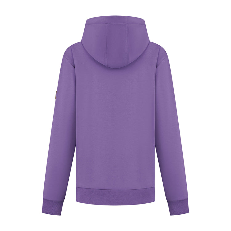 Maren Women - Outdoor sweater - Hoodie - Purple B