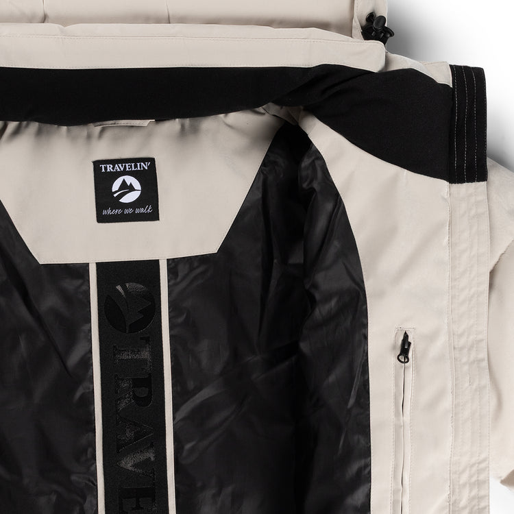 Norra Women - Puffer jacket - Water-resistant - Sand DCI