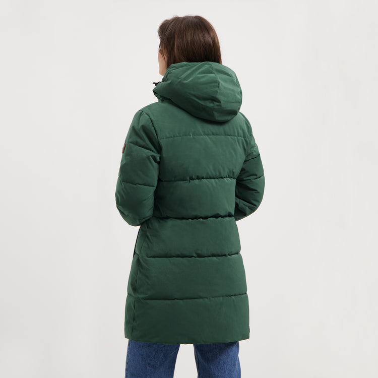 Rissne Women - Puffer jacket - Water-resistant - Dark green MV