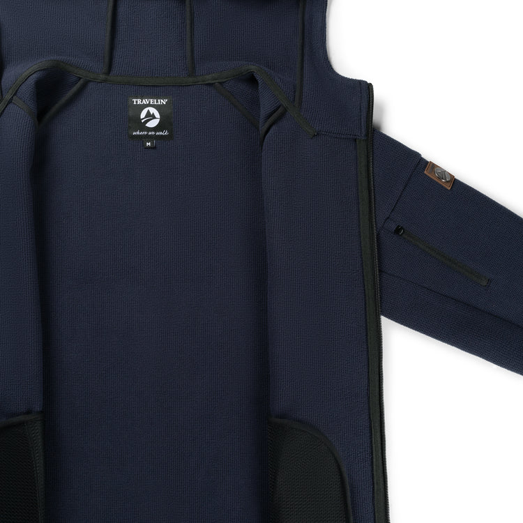 Bryndis - Cardigan - Women - Navy DCI