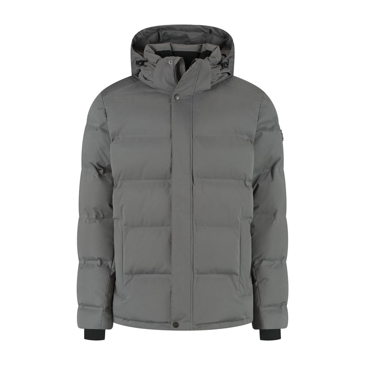Andreas Men - Puffer Winter Jacket - Waterproof - Grey F