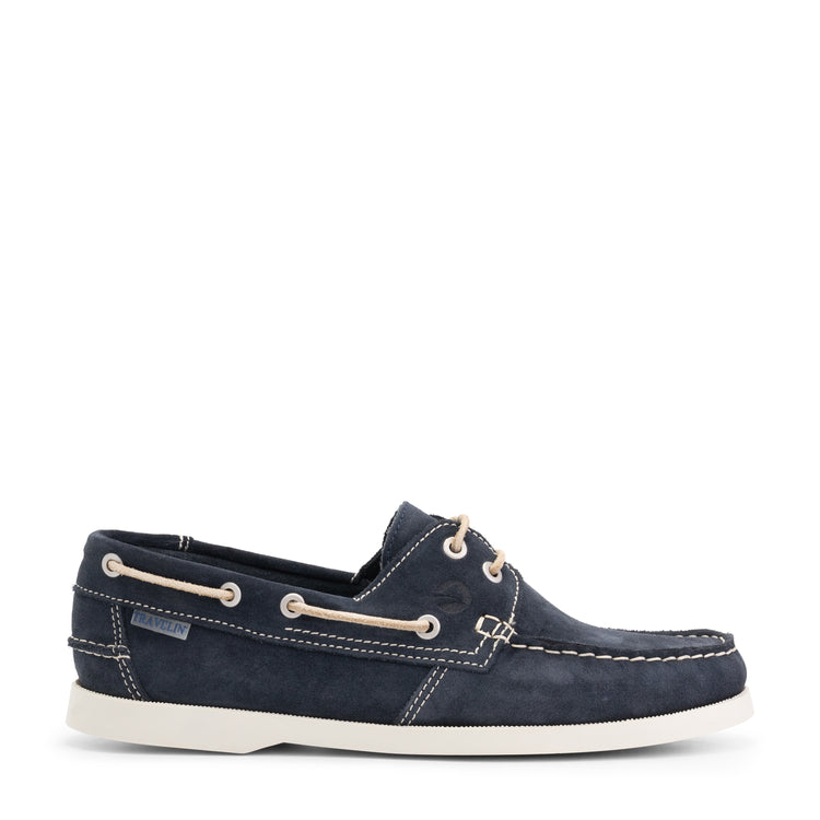 Penzance Men - Boat shoes - Suede - Navy R
