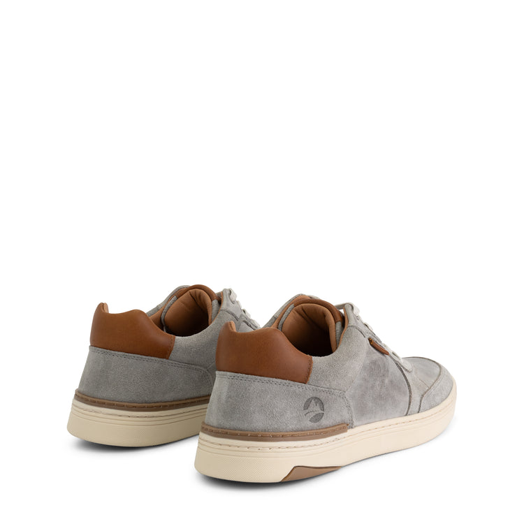 Burnham Men - Sneakers - Leather - Grey BD