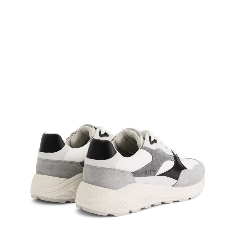Royston Women - Sneakers - Leather - Grey/Black BD