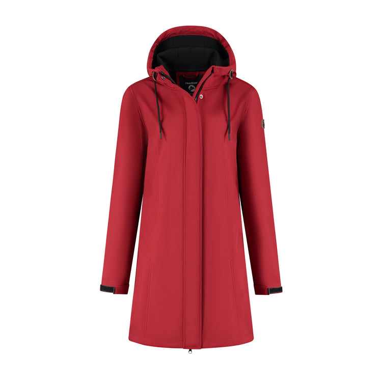 Erika - Waterproof softshell jacket - Women - Red F