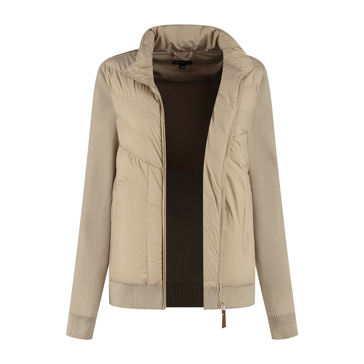 Dana Women - Outdoor cardigan - Padded - Sand CVO