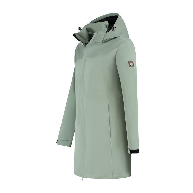 Amalie Women - Hardshell jacket - Waterproof - Green FL