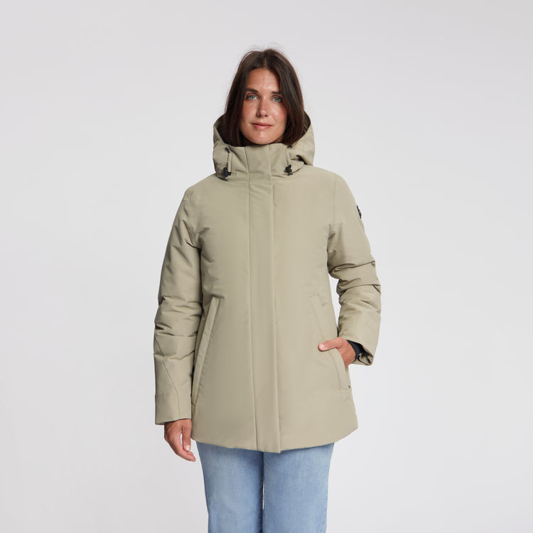 Susanne Women - Hardshell Winter Jacket - Waterproof - Light Brown MV3