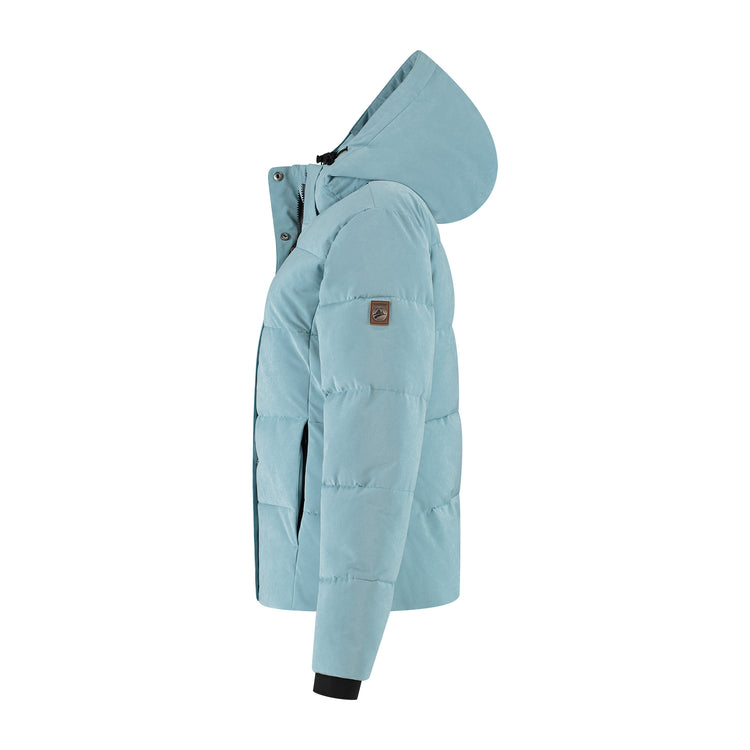 Norra Women - Puffer jacket - Water-resistant - Light blue L