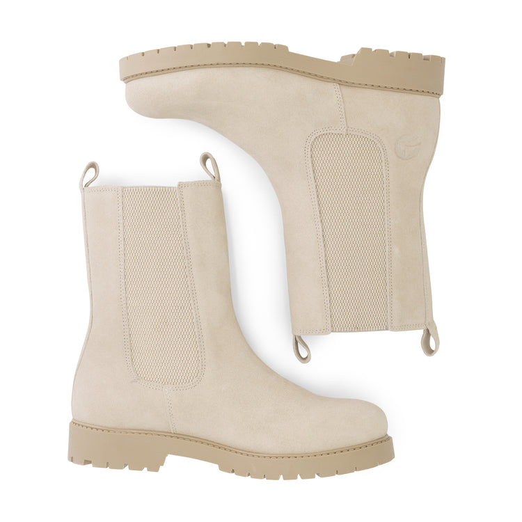 Glomma Women - Chelsea boots - Suede - Sand UPD