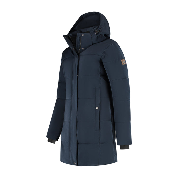 Rissne Women - Puffer jacket - Water-resistant - Navy FL
