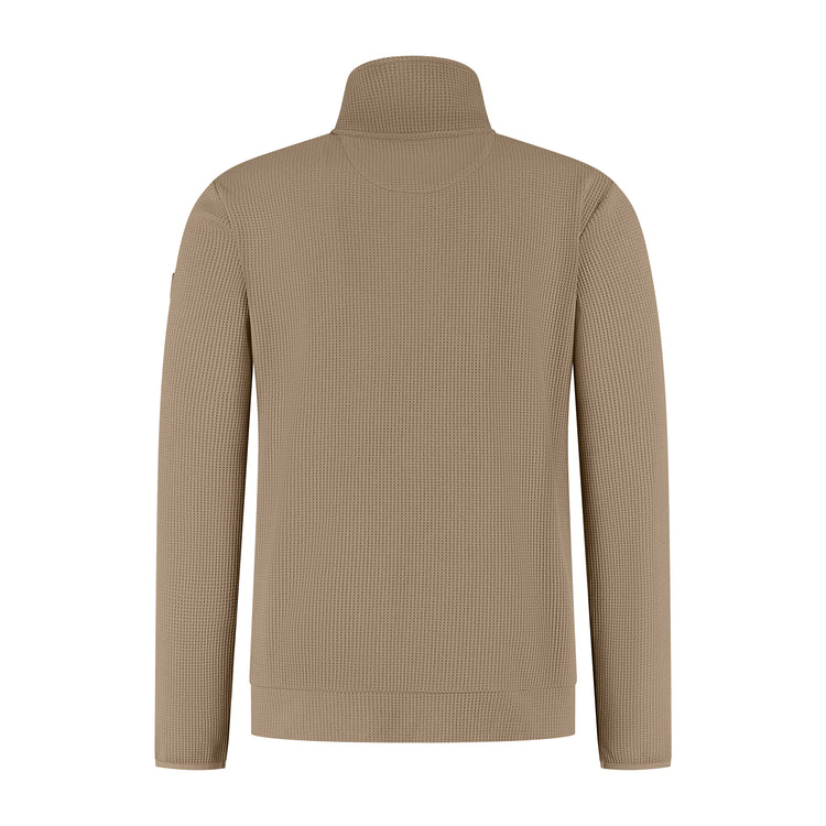 Pavo Men - Outdoor cardigan - Light brown B
