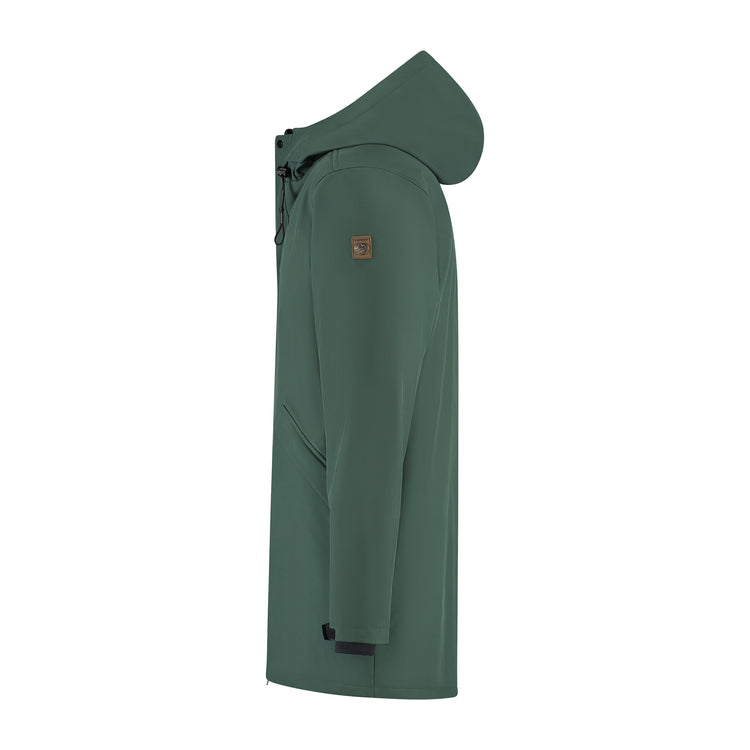 Enok Men - Softshell jacket - Padded - Dark green L