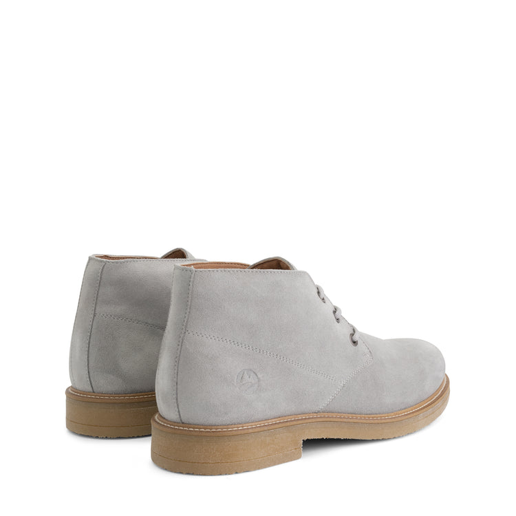 Redhill - Suede lace-up shoe - Men - Grey BD