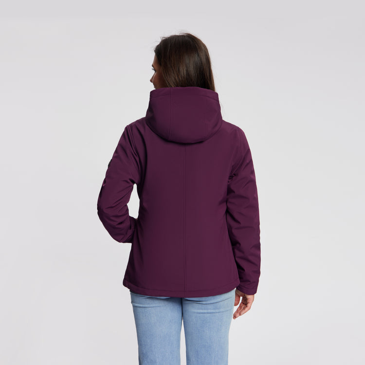 Nykke Women - Softshell Jacket - Waterproof - Purple MV3