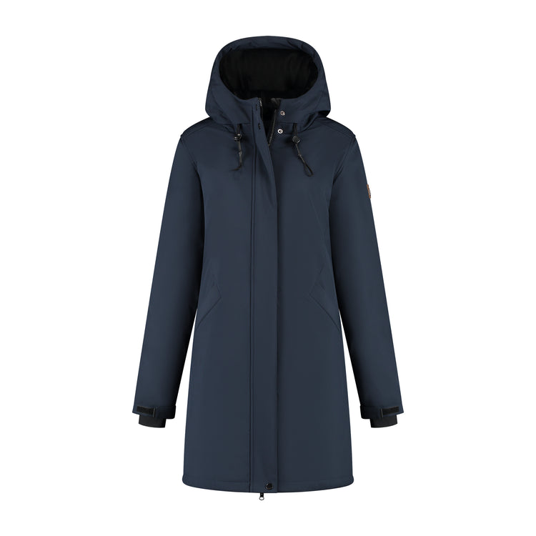 Elina Women - Softshell jacket - Padded - Navy F