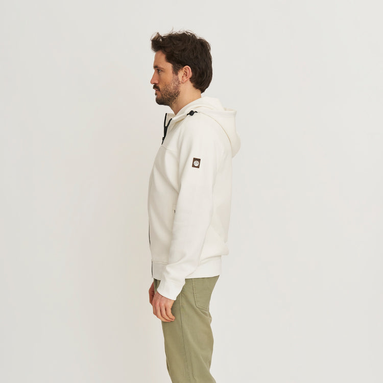Stig Men - Outdoor cardigan - Sweater - Off-white MV2