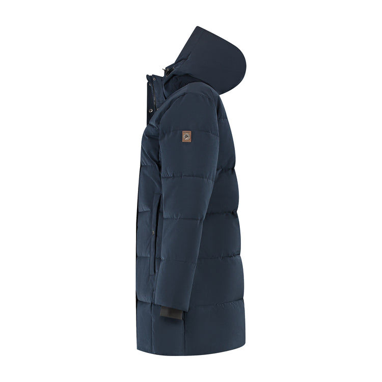 Rissne Women - Puffer jacket - Water-resistant - Navy L