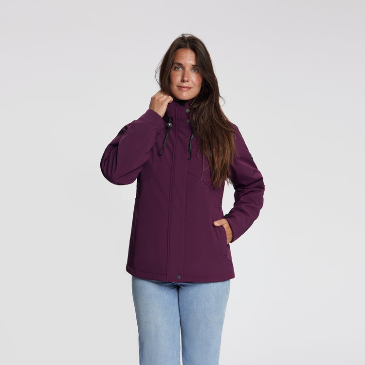 Nykke Women - Softshell Jacket - Waterproof - Purple MV