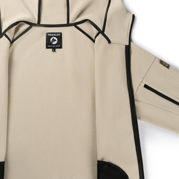 Bjorn Men - Outdoor cardigan - Sand DCI