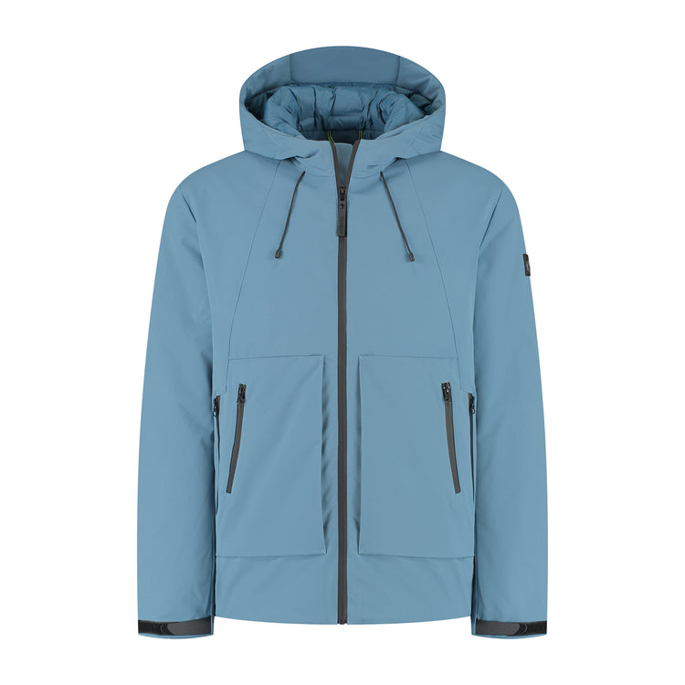 Nathan Men - Lined Hardshell Jacket - Blue F