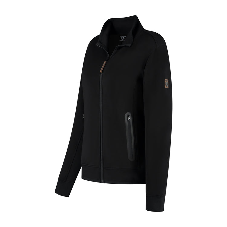 Olia Women - Outdoor Cardigan - Sweat - Black FL