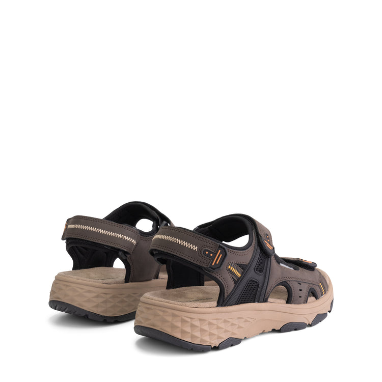 Brusdal - Hiking sandals - Men - Dark brown BD