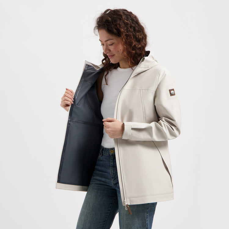 Jannike - Waterproof jacket - Women - Sand MV
