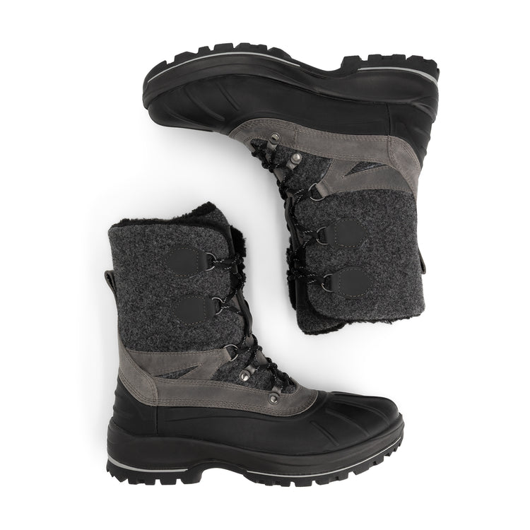 Moritz Men - Snowboots - Waterproof - Black UPD
