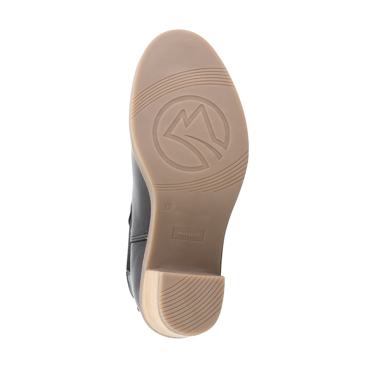 Ivry - Leather ankle boots - Women - Black UNS