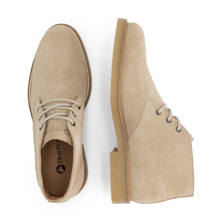 Redhill - Suede lace-up shoe - Men - Sand UPD