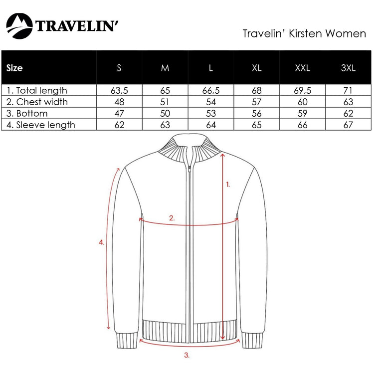 Kirsten Women - Hooded Cardigan - Fleece - Off white SC