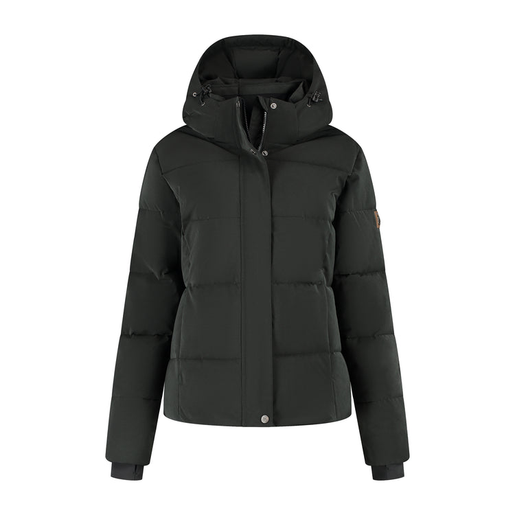 Norra Women - Puffer jacket - Water-resistant - Black F